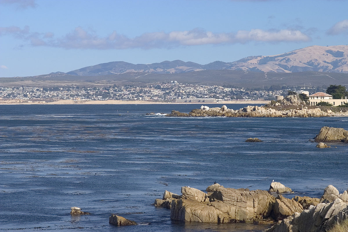 Monterey California is a coastal city between San Fran and LA with tons to offer the curious traveler ... photo by CC user Seano1 on wikimedia  