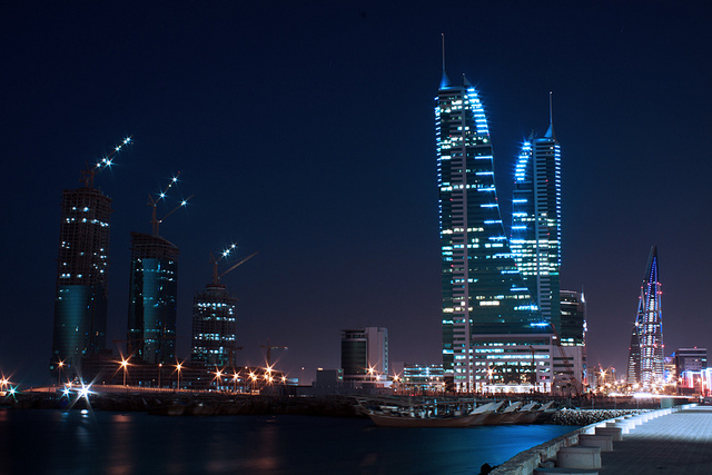 The wealth and modernity of its CBD is one of the reasons to visit Bahrain